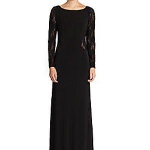 Laundry by Shelli Segal Long Sleeve Lace & Jersey